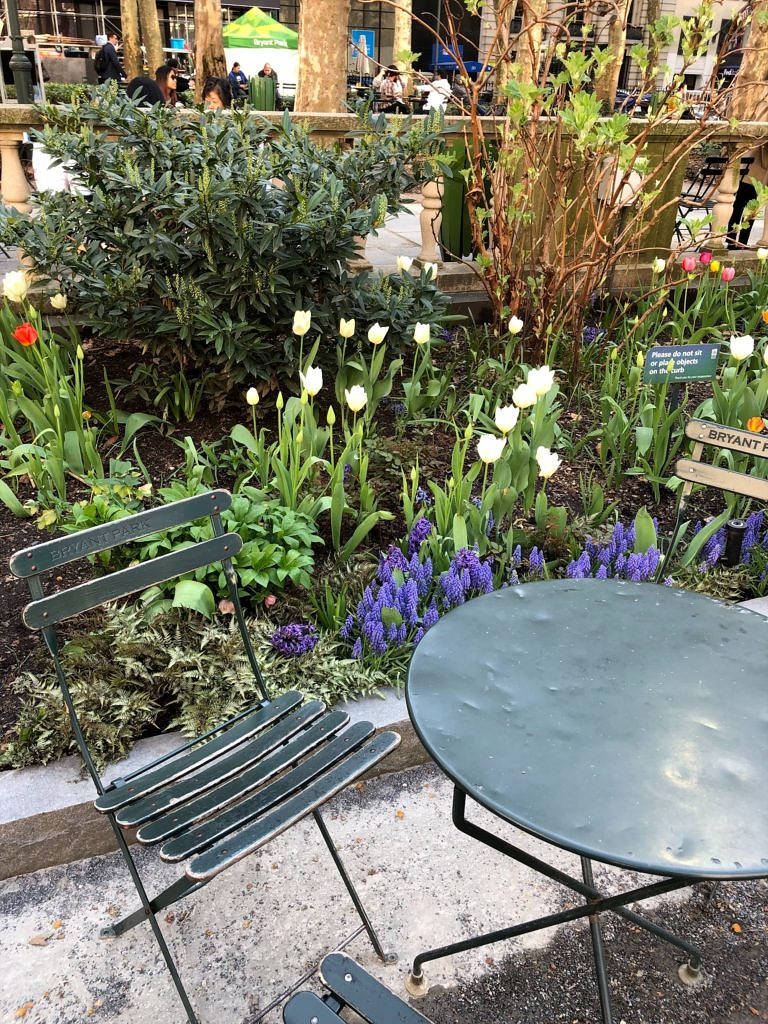 Bryant Park Seating