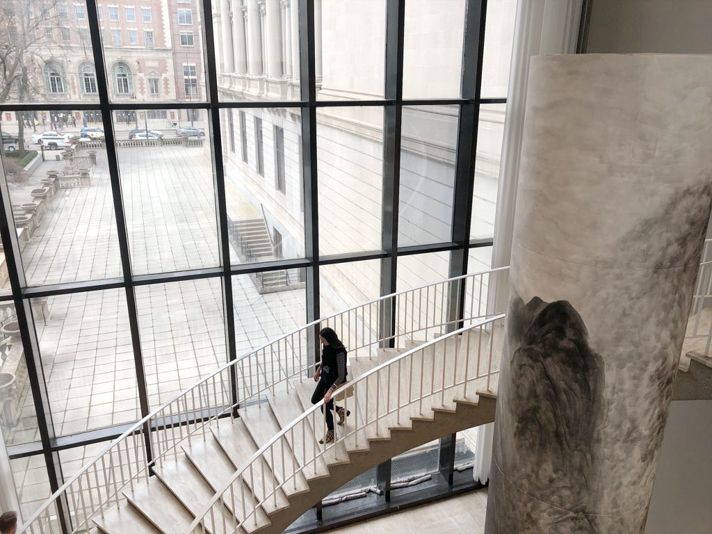 The Art Institute of Chicago Spiral Staircase