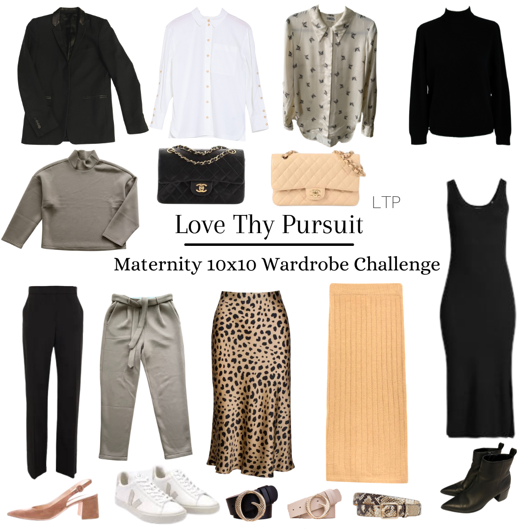 Maternity 10x10 Wardrobe Challenge